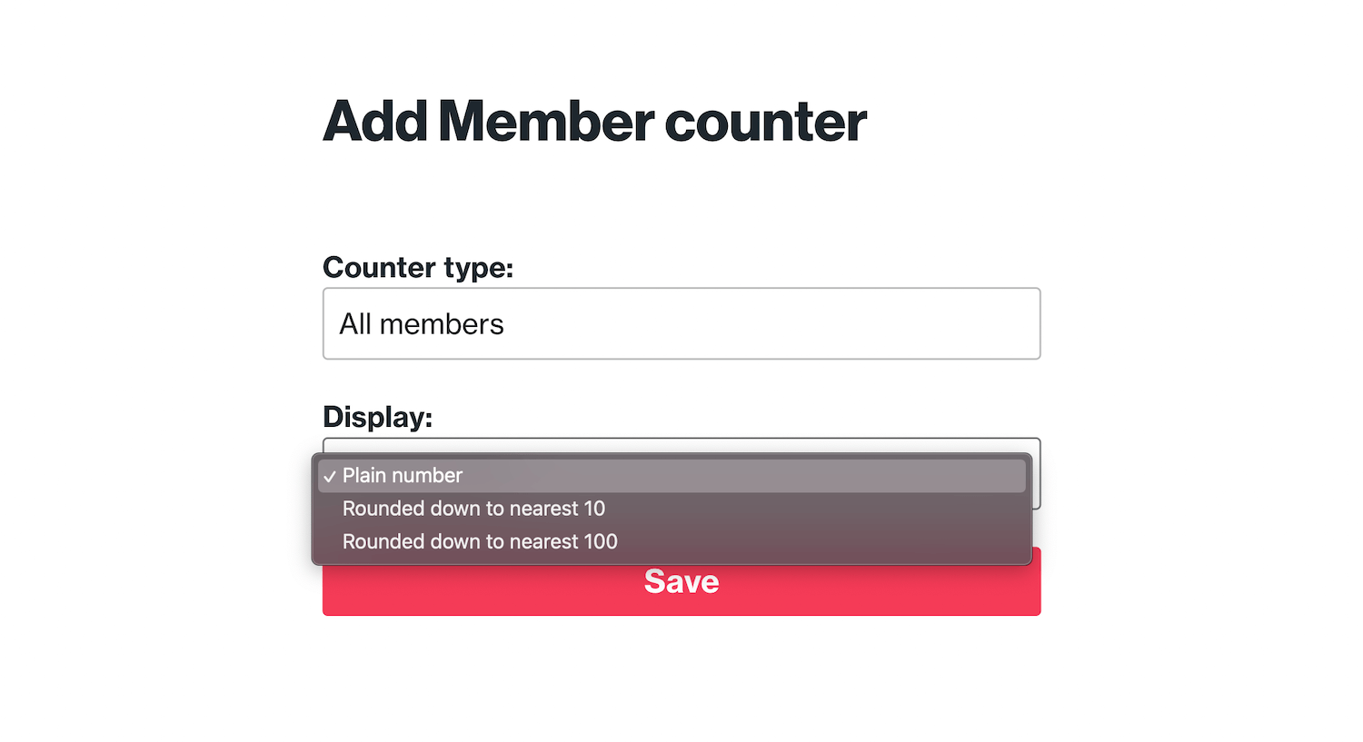 How to show your Ghost member count on your site